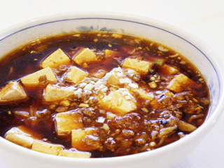 麻婆豆腐湯麺