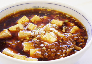 麻婆豆腐湯麺